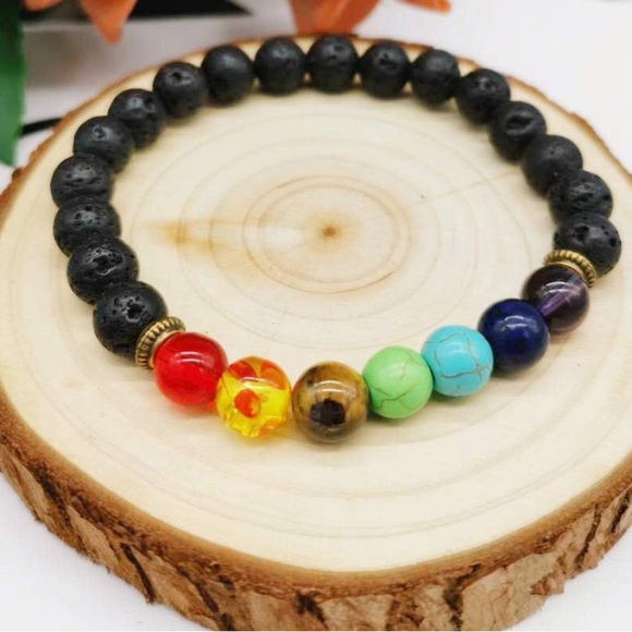 Brand New Chakra Stone Bracelet - Picture 2 of 6